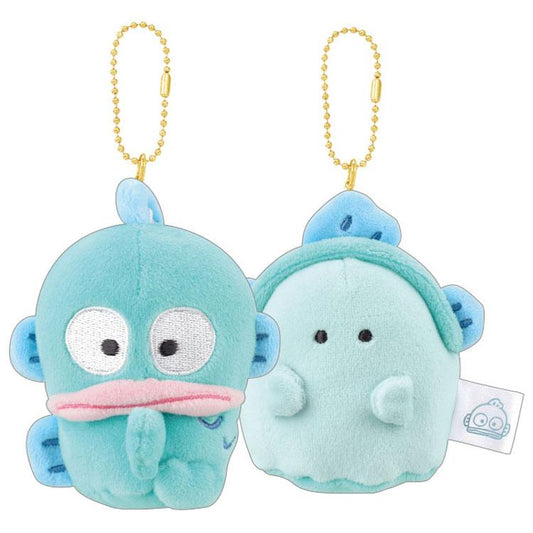 [HANGYODON] "Sanrio x Obakenu Nikonui" Plush Keychain Set - Rosey’s Kawaii Shop