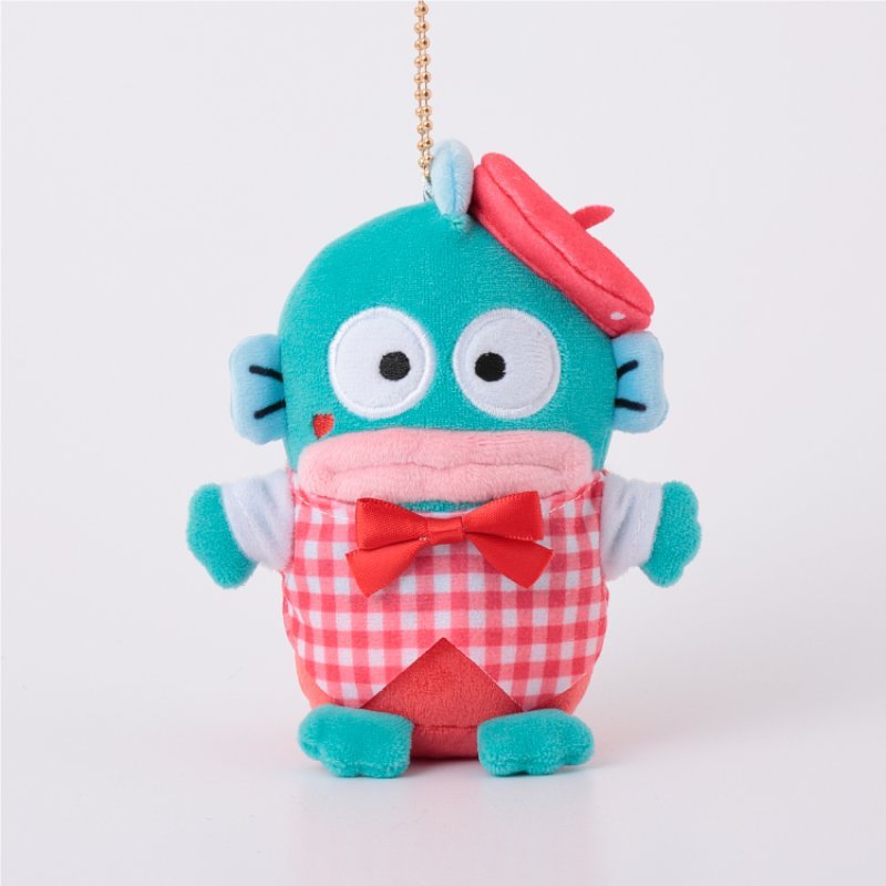 [HANGYODON VALENTINE] "Ichigo Shinbun 50th Anniversary x Munyugurumi Patio POPUP STORE" Plush Keychain - Rosey’s Kawaii Shop