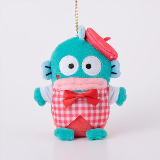 [HANGYODON VALENTINE] "Ichigo Shinbun 50th Anniversary x Munyugurumi Patio POPUP STORE" Plush Keychain - Rosey’s Kawaii Shop
