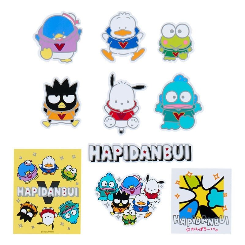 "Hapidanbui 5th Anniversary! All Together Design Series" Stickers Set - Rosey’s Kawaii Shop