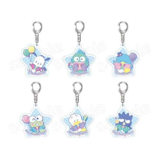 "Hapidanbui Pochacco 35th Anniversary" Tururun Star Keychain - Rosey’s Kawaii Shop