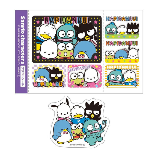 [HAPIDANBUI] "Sanrio Print Seal Style Sticker Set" - Rosey’s Kawaii Shop