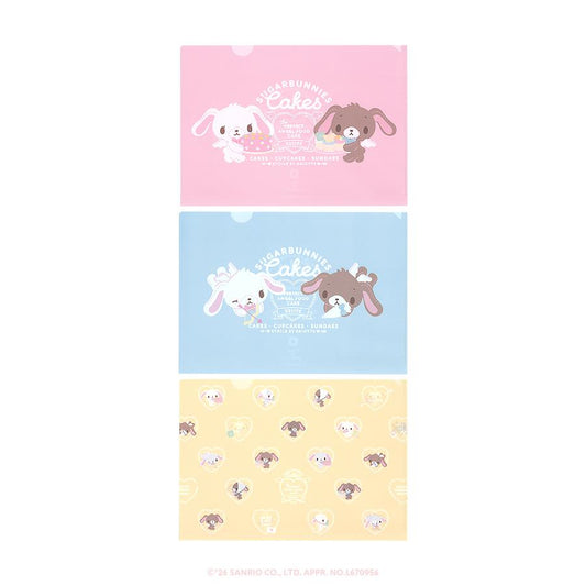 "Sugarbunnies x Etoile et Griotte" Clear File Set
