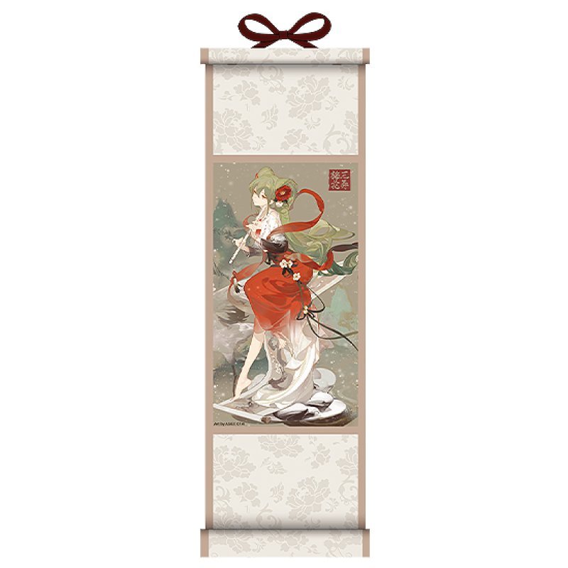 "Hatsune Miku: Meihua Sannong" Mini Hanging Scroll - Rosey’s Kawaii Shop