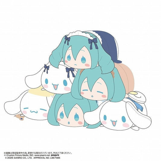 "Hatsune Miku x Cinnamoroll Potekoro Mascot 3" Blind Box - Rosey’s Kawaii Shop
