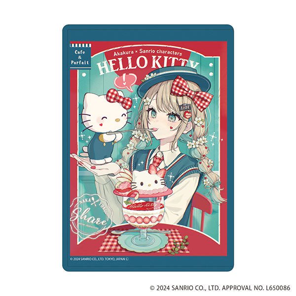 [HELLO KITTY] "Akakura x Sanrio" Chara Clear Case - Rosey’s Kawaii Shop