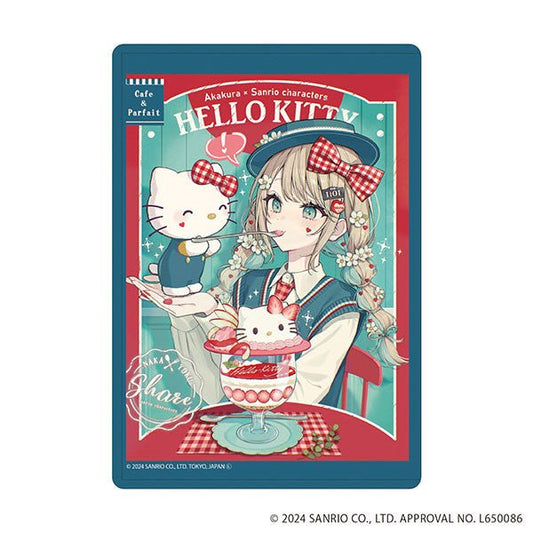 [HELLO KITTY] "Akakura x Sanrio" Chara Clear Case - Rosey’s Kawaii Shop