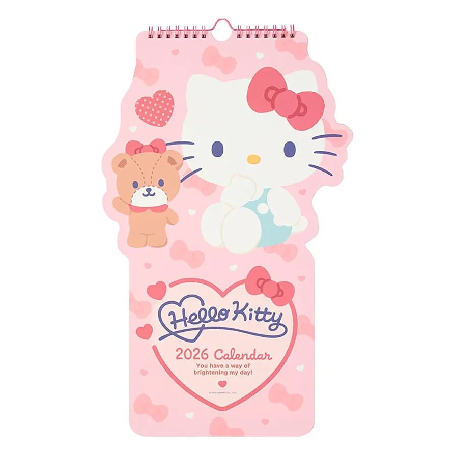 [HELLO KITTY / DIE - CUT] "Sanrio 2026 Wall Calendar" - Rosey’s Kawaii Shop