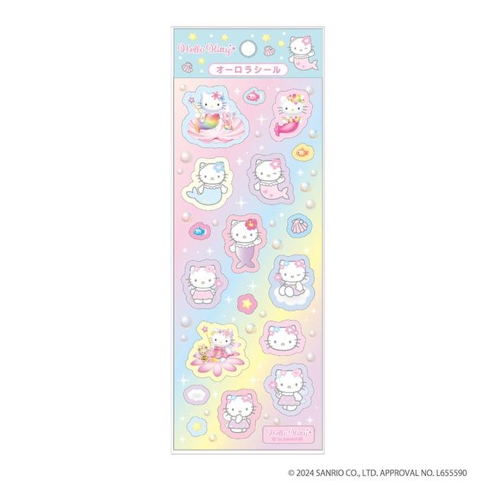 "Hello Kitty FANTASY" CLEAR Sticker Sheet - Rosey’s Kawaii Shop