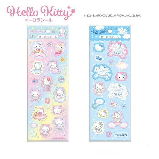 "Hello Kitty FANTASY" CLEAR Sticker Sheet - Rosey’s Kawaii Shop