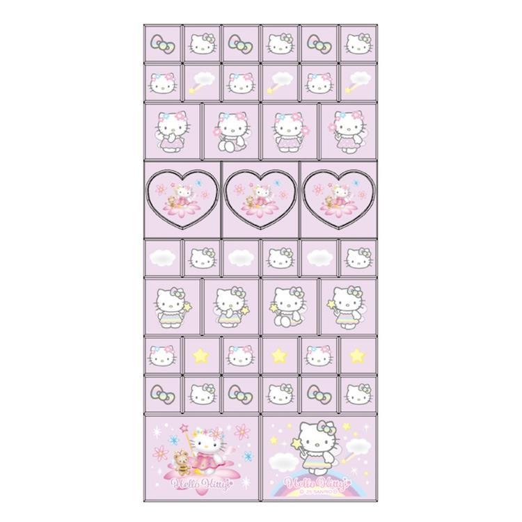 "Hello Kitty FANTASY" TILE Sticker - Rosey’s Kawaii Shop