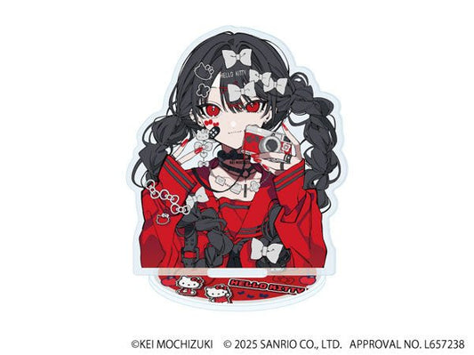 [HELLO KITTY] "Kei Mochizuki x Sanrio" Acrylic Stand - Rosey’s Kawaii Shop