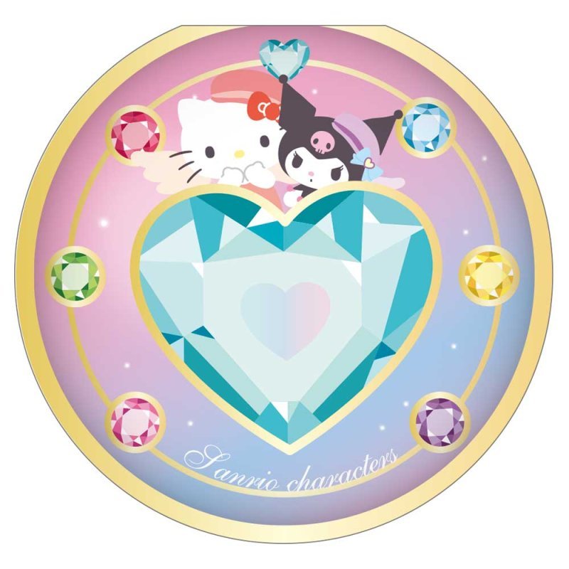 [HELLO KITTY & KUROMI] "Sanrio Magical Jewelry" Memo Pad - Rosey’s Kawaii Shop