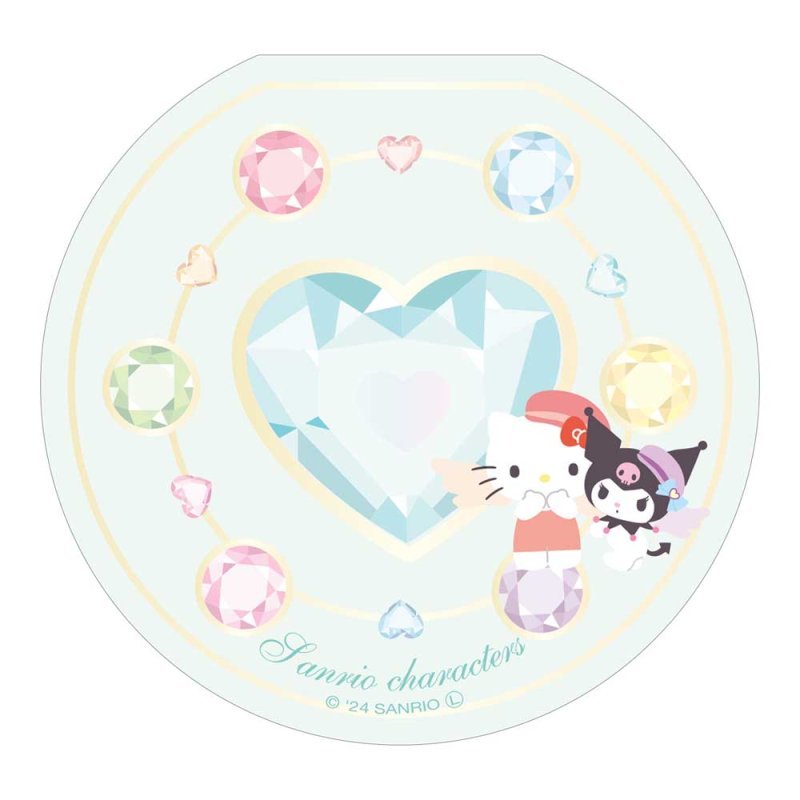 [HELLO KITTY & KUROMI] "Sanrio Magical Jewelry" Memo Pad - Rosey’s Kawaii Shop