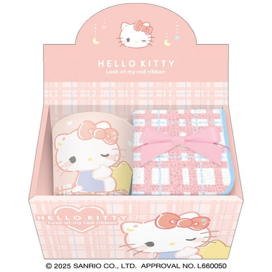 [HELLO KITTY / Munyatto] "Sanrio Mug & Towel" Gift Set - Rosey’s Kawaii Shop