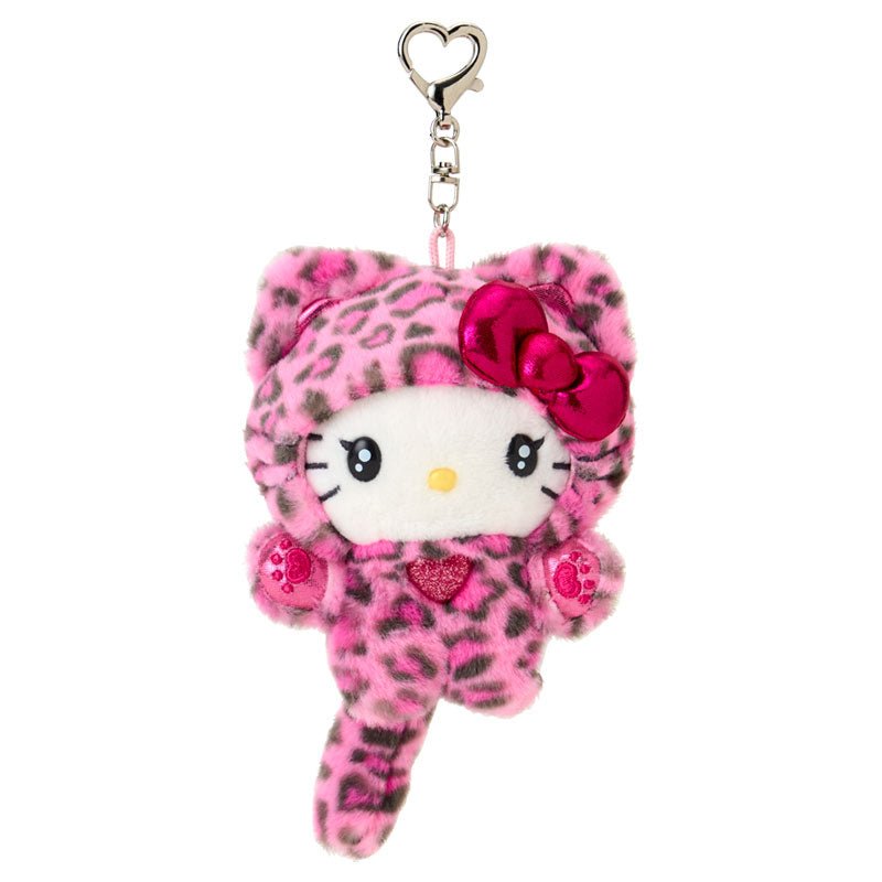 [HELLO KITTY / PINK] "Sanrio Gal Cat Design Series" Plush Keychain - Rosey’s Kawaii Shop