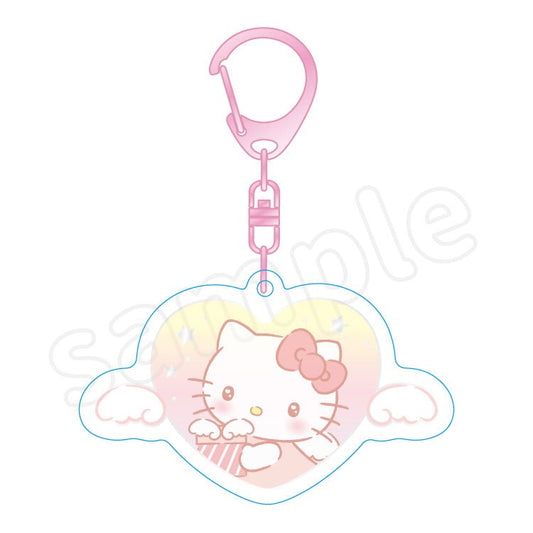 [HELLO KITTY] "Sanrio Angel Kiratsuya" Acrylic Keychain - Rosey’s Kawaii Shop