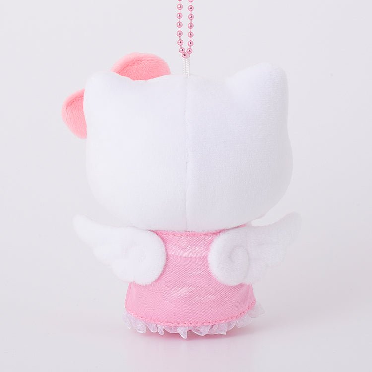 [HELLO KITTY] "Sanrio Angel Munyugurumi" Plush Keychain - Rosey’s Kawaii Shop