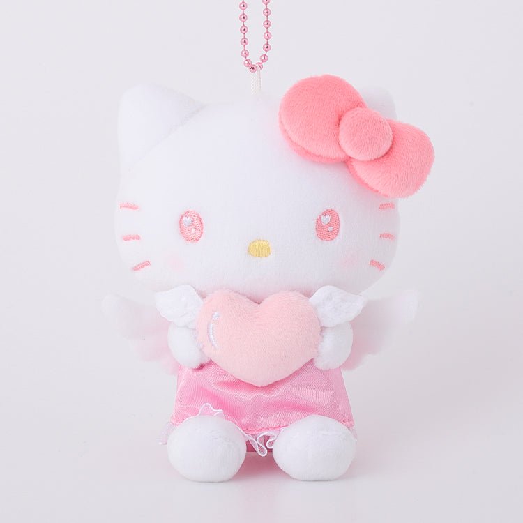 [HELLO KITTY] "Sanrio Angel Munyugurumi" Plush Keychain - Rosey’s Kawaii Shop