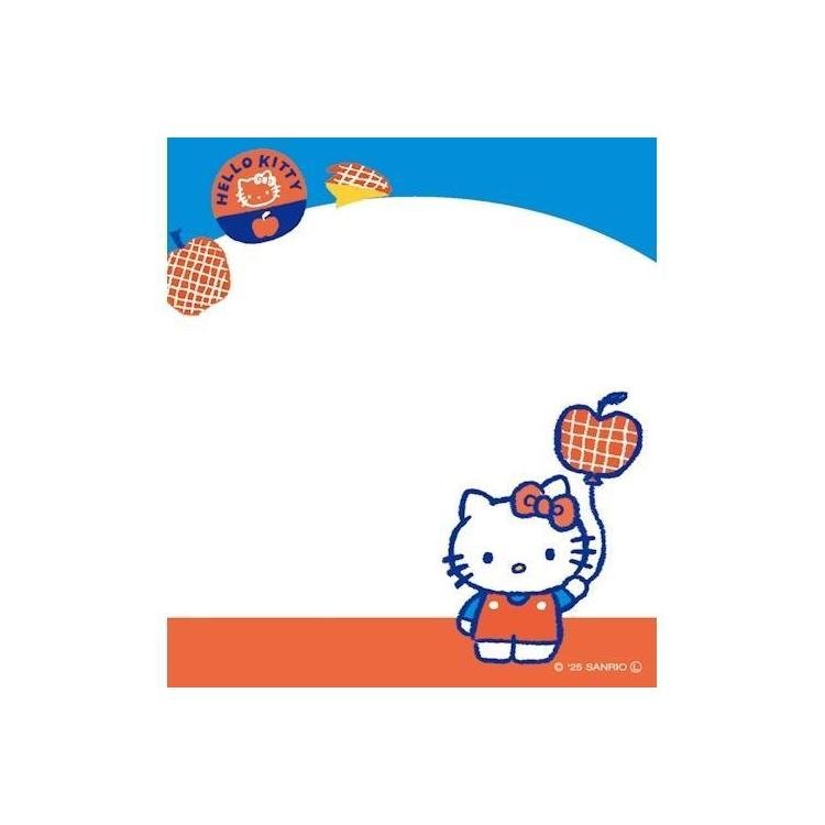[HELLO KITTY] "Sanrio Characters Fruit Market" Memo Pad - Rosey’s Kawaii Shop