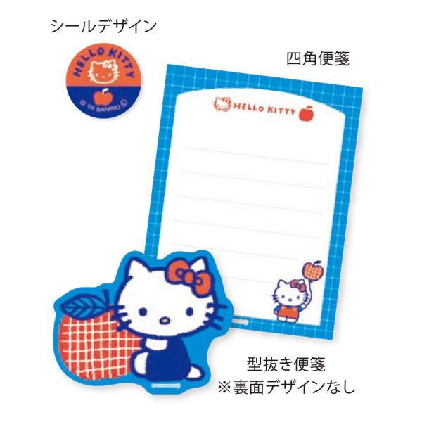 [HELLO KITTY] "Sanrio Characters Fruit Market" Mini Letter Set - Rosey’s Kawaii Shop
