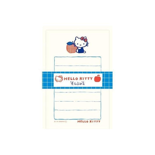 [HELLO KITTY] "Sanrio Characters Fruit Market" Notepad - Rosey’s Kawaii Shop