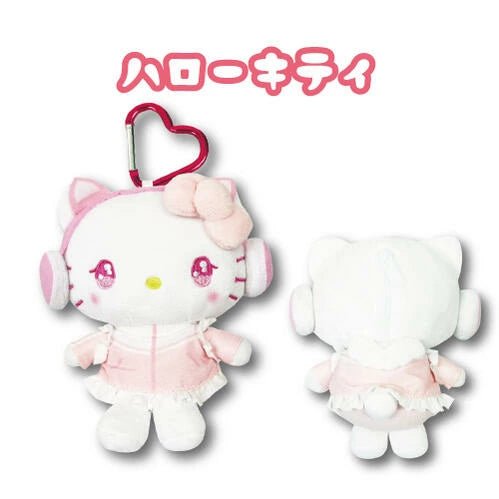 [HELLO KITTY] "Sanrio Characters Subculture Gaming" Plush Pouch - Rosey’s Kawaii Shop