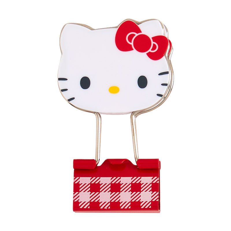 [HELLO KITTY] "Sanrio Double Binder Clips" - Rosey’s Kawaii Shop