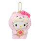 [HELLO KITTY] "Sanrio Fluffy Squirrel" Plush Keychain - Rosey’s Kawaii Shop