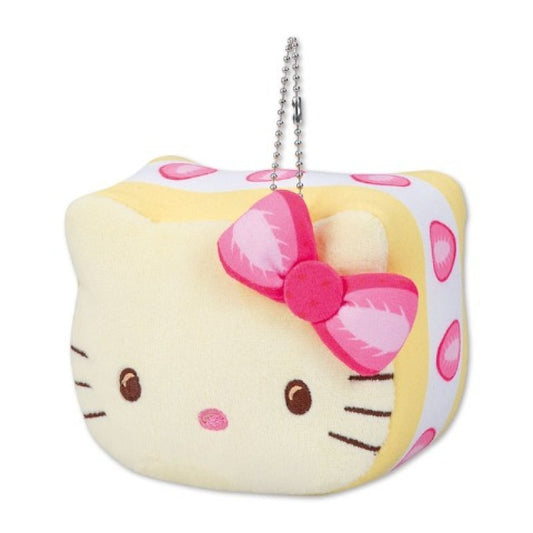 [HELLO KITTY] "Sanrio Fruit Sandwich" Plush Keychain - Rosey’s Kawaii Shop
