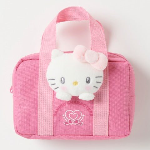 [HELLO KITTY] "Sanrio Gakuen Kirameki School Bag" Pouch - Rosey’s Kawaii Shop