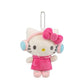 [HELLO KITTY] "Sanrio Headphone Series" Plush Keychain - Rosey’s Kawaii Shop