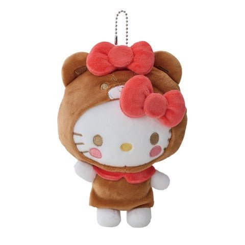 [HELLO KITTY] "Sanrio Kaburimono Series" Plush Keychain - Rosey’s Kawaii Shop