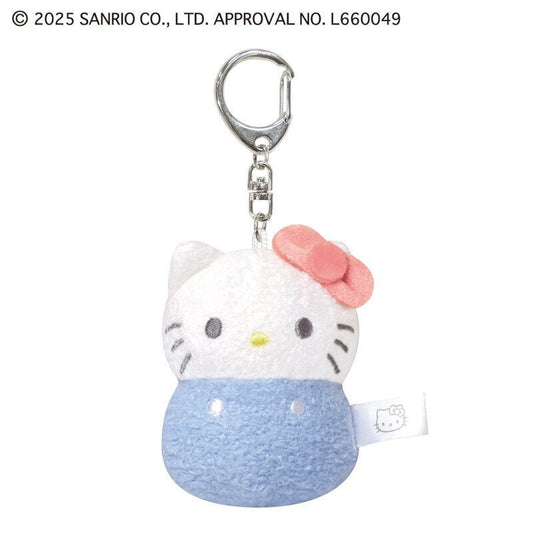 [HELLO KITTY] "Sanrio Mofukororin" Plush Keychain - Rosey’s Kawaii Shop