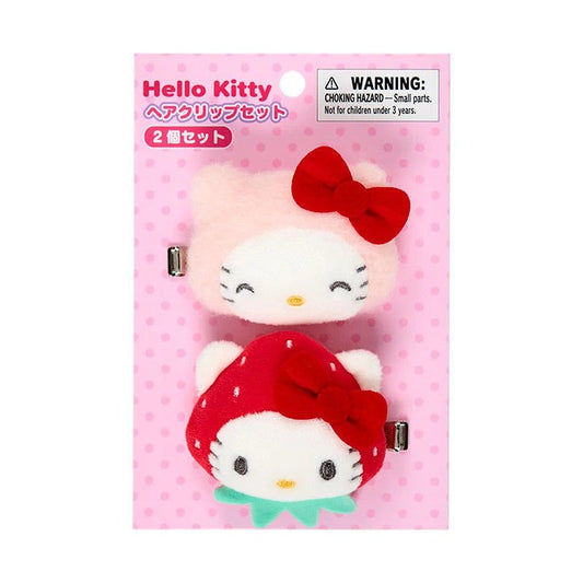 [HELLO KITTY] "Sanrio My Deco Bag" Hair Clip Set - Rosey’s Kawaii Shop