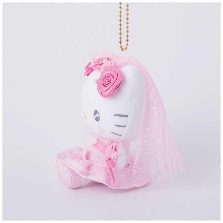 [HELLO KITTY] "Sanrio Romantic Memories Munyugurumi" Plush Keychain - Rosey’s Kawaii Shop