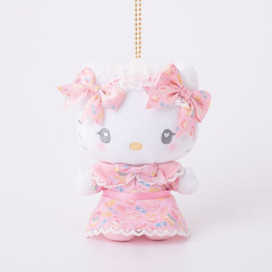 [HELLO KITTY] "Sanrio Romantic Sweets" Plush Keychain - Rosey’s Kawaii Shop