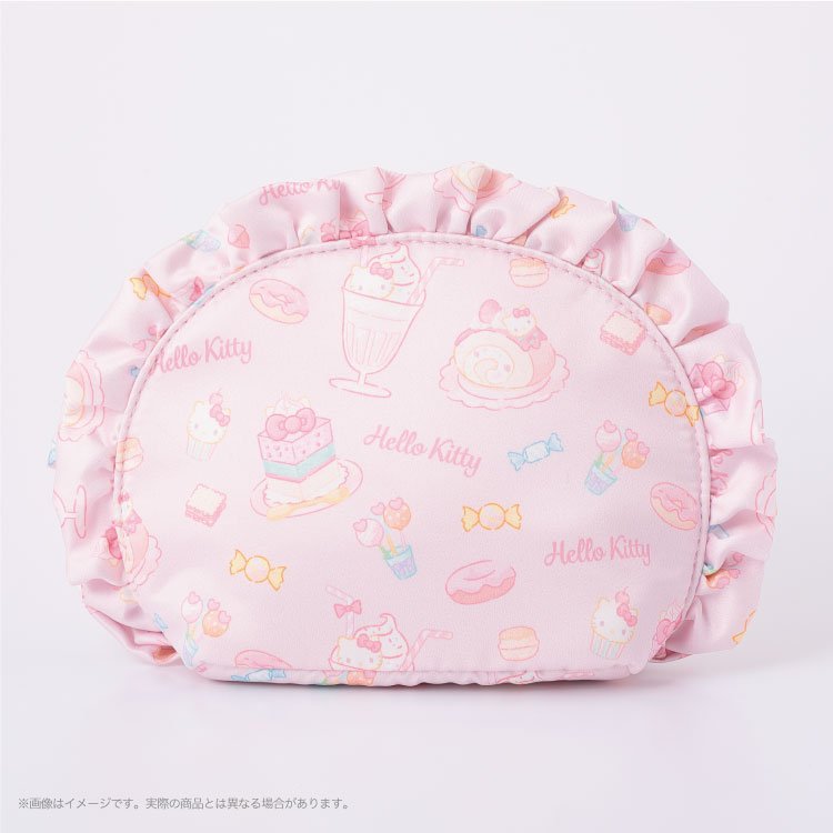 [HELLO KITTY] "Sanrio Romantic Sweets" Pouch - Rosey’s Kawaii Shop