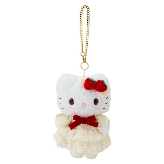 [HELLO KITTY] "Sanrio Short Cake " Plush Keychain - Rosey’s Kawaii Shop