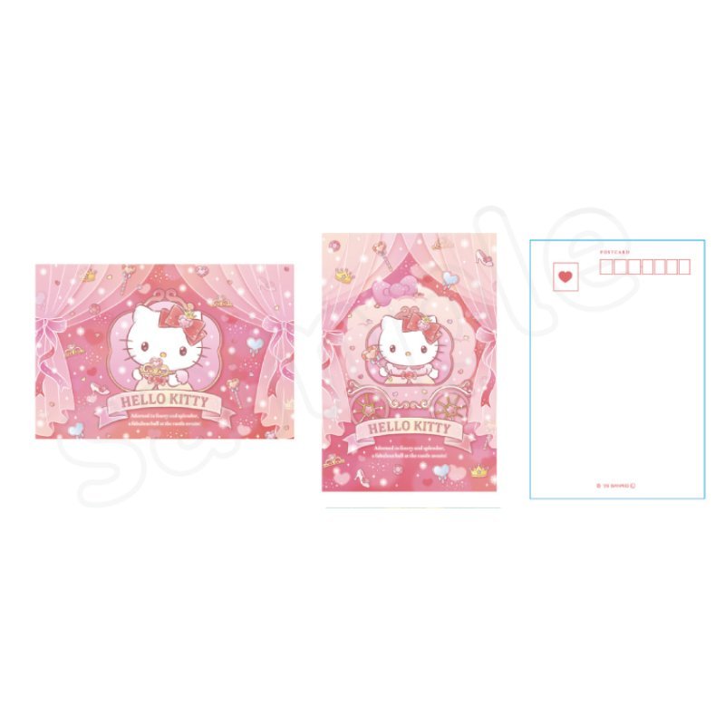 [HELLO KITTY] "Sanrio Sparkle" Postcard Set - Rosey’s Kawaii Shop