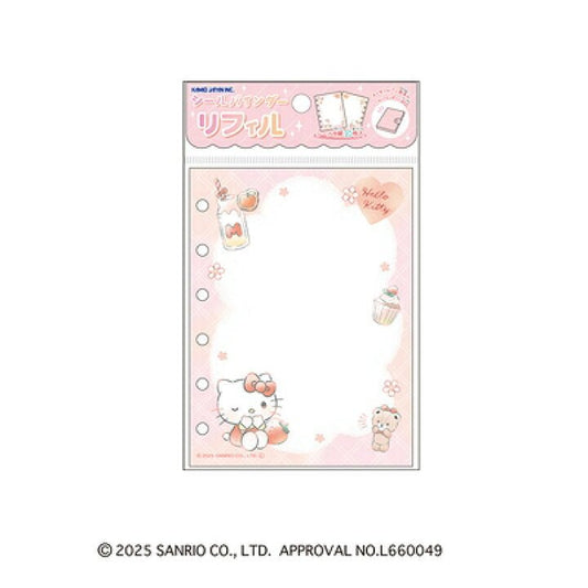 [HELLO KITTY] "Sanrio Sticker Binder Refill Sheets" - Rosey’s Kawaii Shop