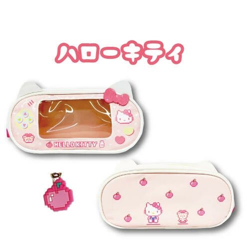 [HELLO KITTY] "Sanrio Subculture Gaming" Wide Pouch - Rosey’s Kawaii Shop