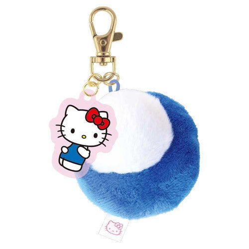 [HELLO KITTY] "Sanrio Tail" Charm & Plush Keychain - Rosey’s Kawaii Shop