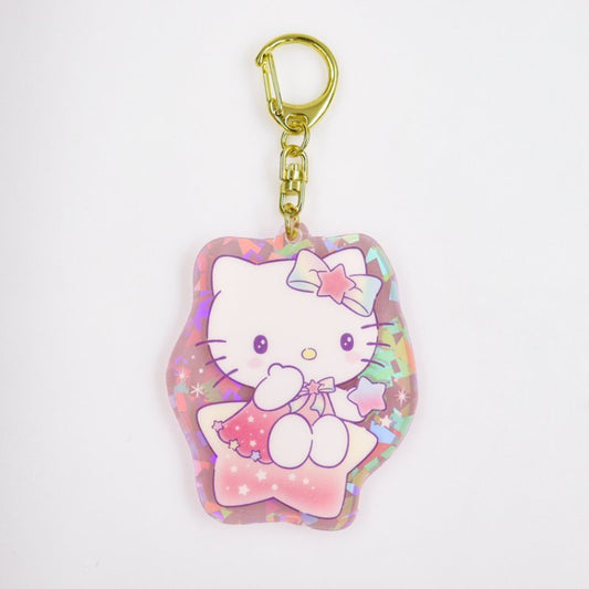 [HELLO KITTY] "Sanrio Twinkle Wishes" Acrylic Keychain - Rosey’s Kawaii Shop