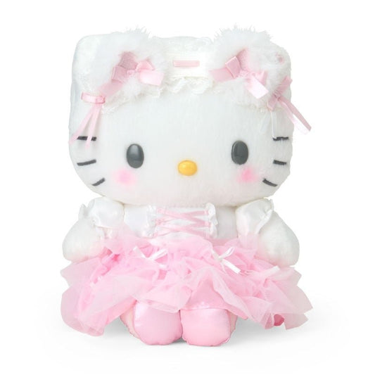 [HELLO KITTY] "Sanrio White Cat Ballerina" BIG Plush - Rosey’s Kawaii Shop