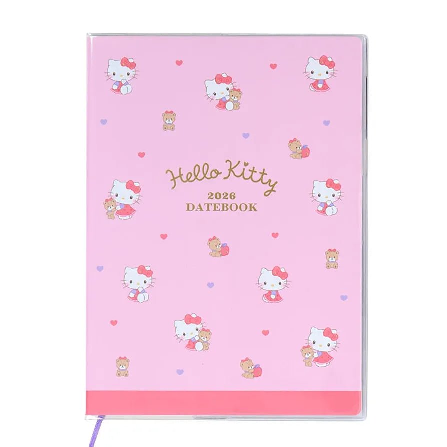 [HELLO KITTY / TINY CHUMS] "Sanrio 2026" A5 Schedule Planner - Rosey’s Kawaii Shop