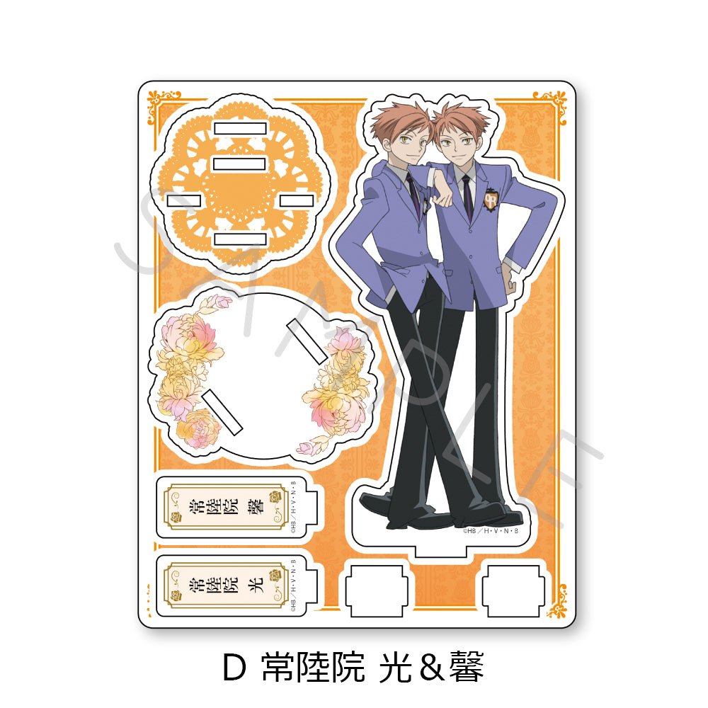 [Hikaru & Kaoru Hitachiin] "Ouran High School Host Club" Acrylic Stand - Rosey’s Kawaii Shop
