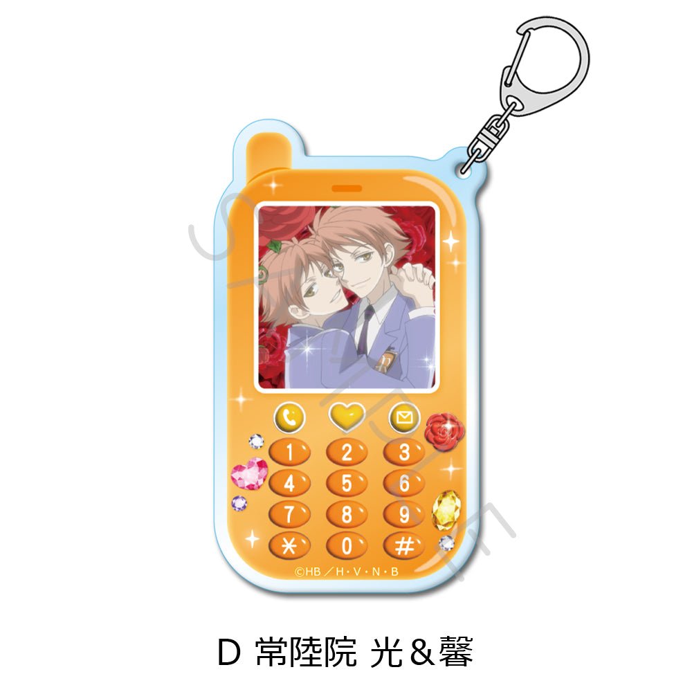 [Hikaru & Kaoru Hitachiin] "Ouran High School Host Club" Phone Keychain - Rosey’s Kawaii Shop