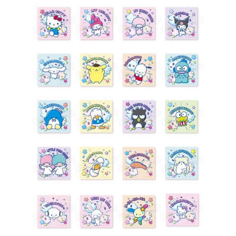 [HOLOGRAM STICKER] "Sanrio Characters Awards 2025" Blind Bag - Rosey’s Kawaii Shop