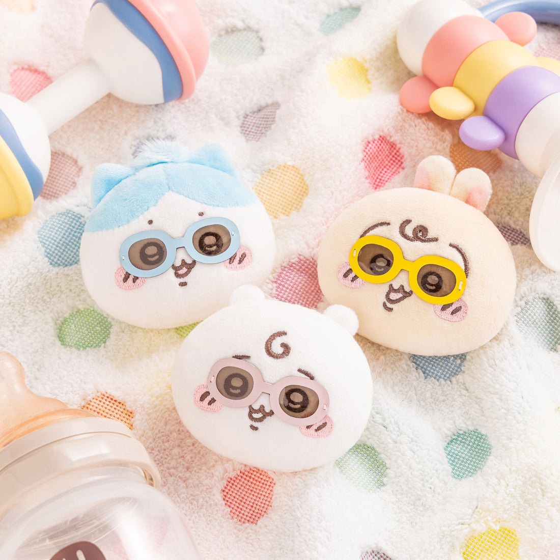 "Chiikawa Baby" Plush Badge Set